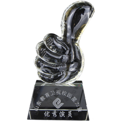 六一节儿童节水晶小奖杯定制创意学生幼儿园毕业的纪念品奖牌定做 - 图3