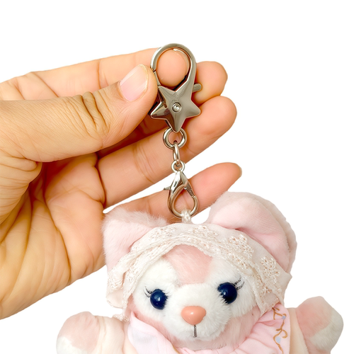 diy饰品配件短链条星星扣子金属娃娃链条挂扣配饰玩偶链条挂扣 - 图2