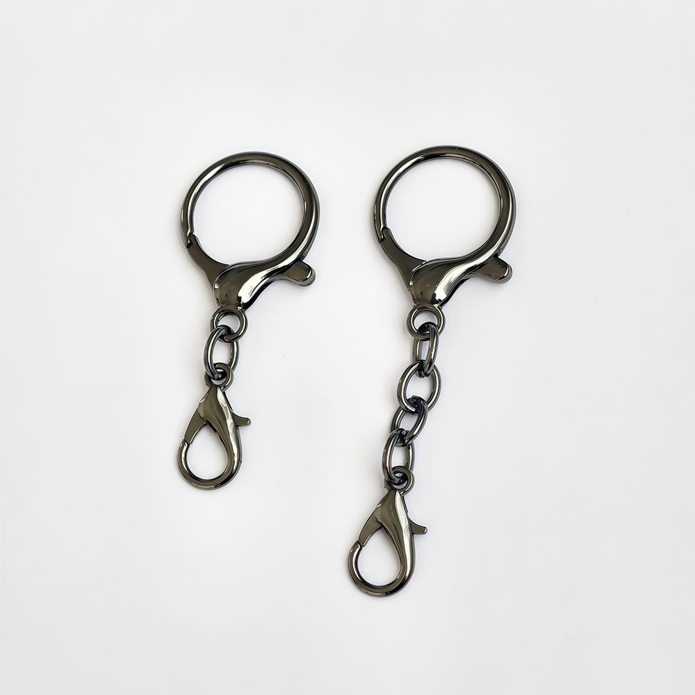 DIY配饰扣子龙虾扣 双扣小毛球吊饰扣子玩偶金属扣包挂配件挂件扣,淘宝优惠券,粉丝福利购,淘宝优惠卷