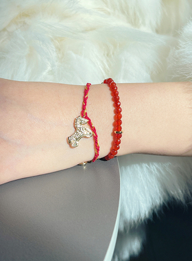 Meililove莓拉马上开花双层手链