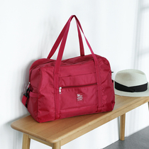 Luggage Bag Kit Pull Rod Case Travel Bag Woman Large Capacity Convenient Travel Bag Portable Clothing Short Trip storage