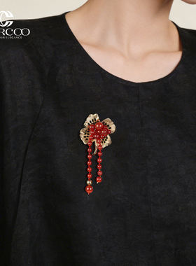 Cercoo/奢蔻珠华序时尚毛衣项链