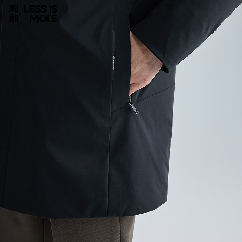 【连帽保暖】利郎青年商务轻薄羽绒服男2024冬季通勤时尚休闲外套