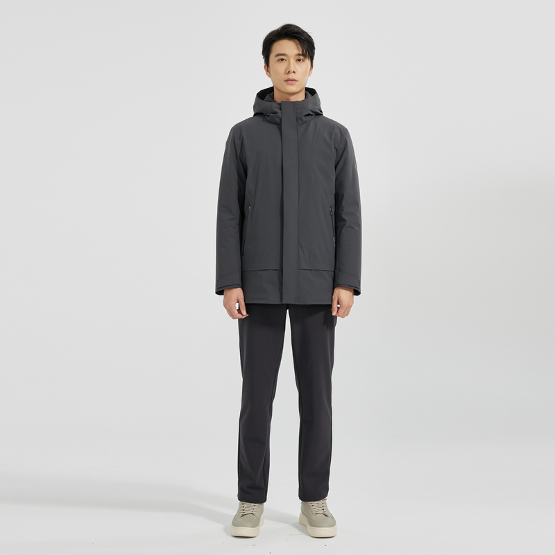 【三防面料】利郎青年商务轻薄羽绒服男2024冬季通勤时尚休闲外套