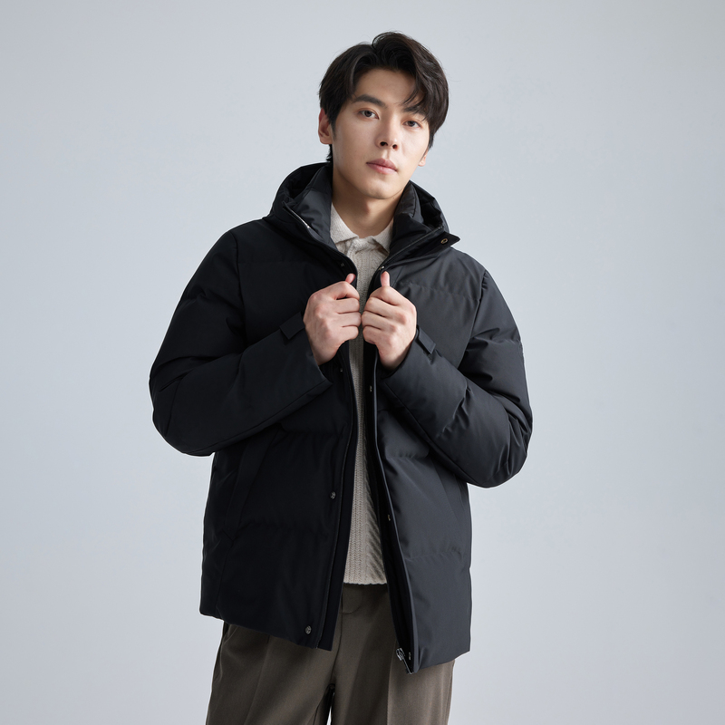 【三防DX膜】利郎青年商务保暖羽绒服男2024冬季通勤时尚休闲外套