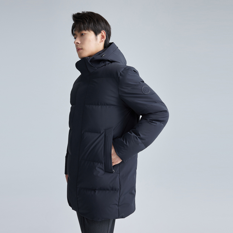 【时尚保暖】利郎青年商务保暖羽绒服男2024冬季通勤时尚休闲外套