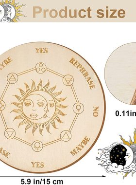 密度板木片符号形态摆件