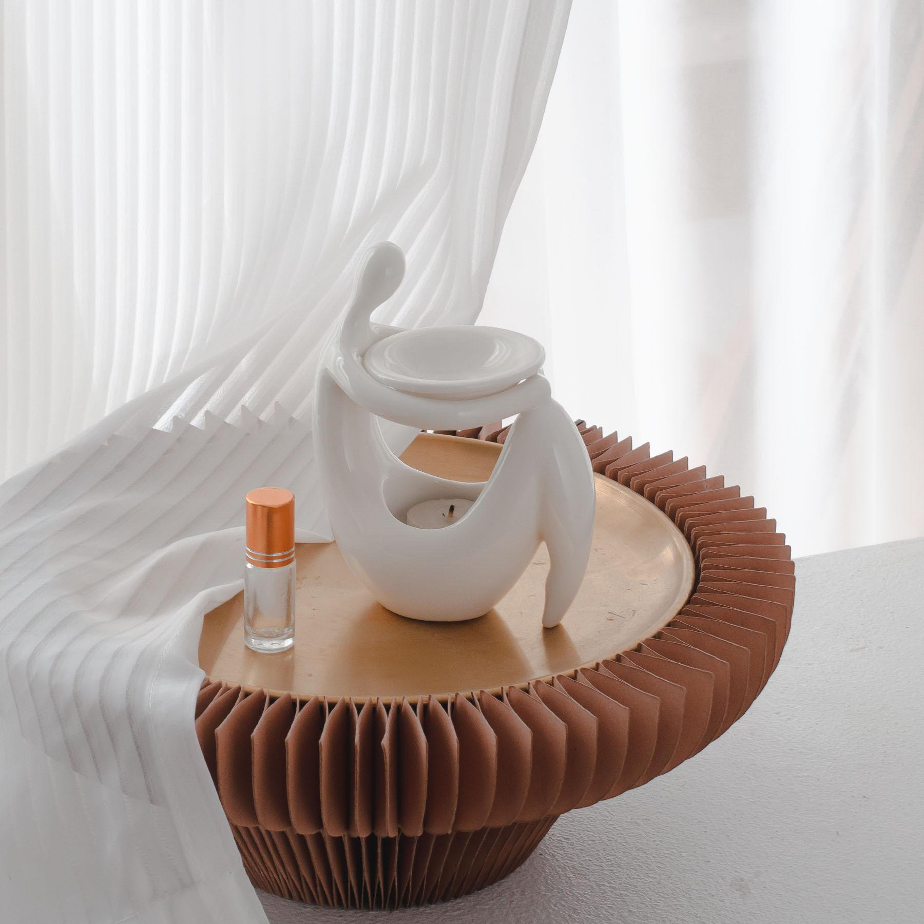 陶瓷香薰炉室内蜡烛香薰灯人体陶瓷香粉香熏炉卧室防干烧精油灯炉,淘宝优惠券,粉丝福利购,淘宝优惠卷