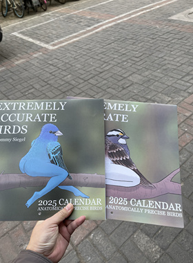 跨境热2026CALENDAR OF EXTREMELY ACCURATE BIRDS鸟类日历