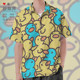 Cartoon Cute Duck Head Yellow Duckling Large Size Short Shirt