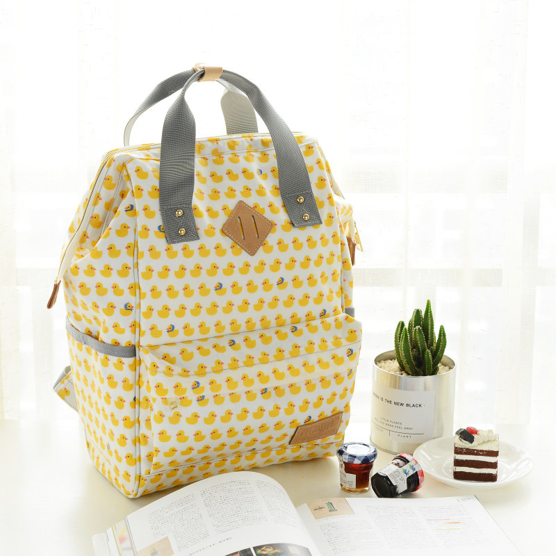 布简单小黄鸭多功能大容量妈咪包 布简单妈咪包/袋