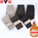 Yalu middle-aged and elderly women's autumn and winter style woolen straight pants