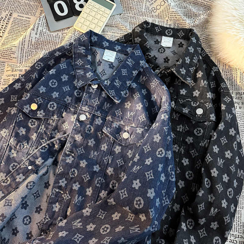 Louis Vuitton LV SPRAY DENIM JACKET (1AAVCN)