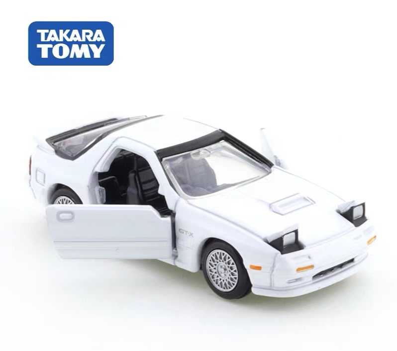 TOMY TOMICA多美卡合金车模玩具黑盒38号马自达萨凡纳RX7日版-图0