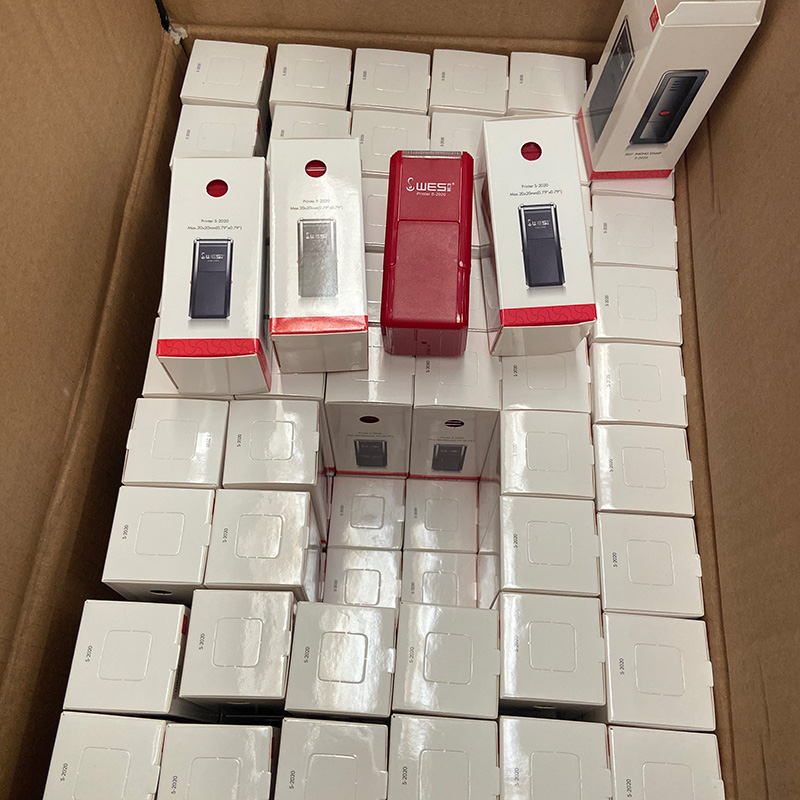 NEW万玺回墨印章材料 姓名翻斗办公盖章椭圆形翻转印台墨垫 - 图2