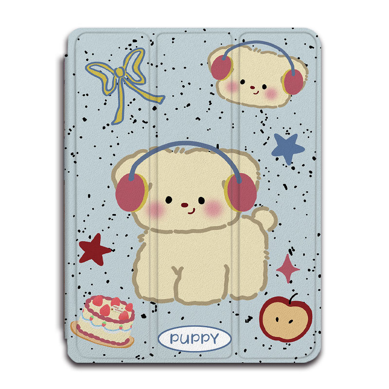 适用联想拯救者PadPro小新2025耳机小狗Studio卡通平板Y7000可爱11寸K11启天M10小众新款Plus防摔GT保护壳套 - 图0