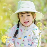 Детский солнцезащитный крем, универсальная солнцезащитная шляпа, шапка, новая коллекция, в корейском стиле, УФ-защита