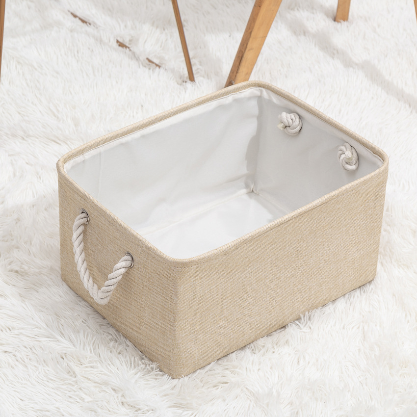 -cloth wardrobe storage box cotton bedroom storage baskets - 图3