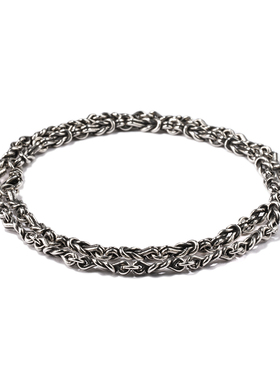 aaronx小众设计编织短款轻奢项链