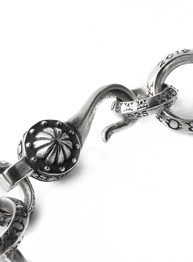 设计师暗黑银饰AaronX纯银原创