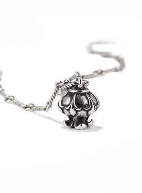 原创设计恶魔铃兰锁骨链