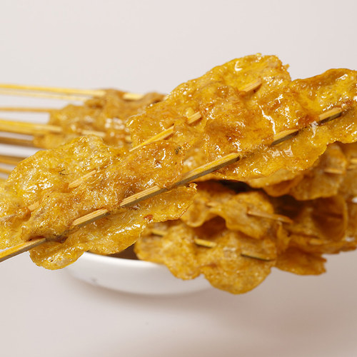 泰国进口如意牌沙爹鱼串70gx10袋蜜糖沙爹鱼片140g 童年回忆零食 - 图2