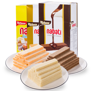 印尼丽芝士nabati奶酪巧克力味威化饼干