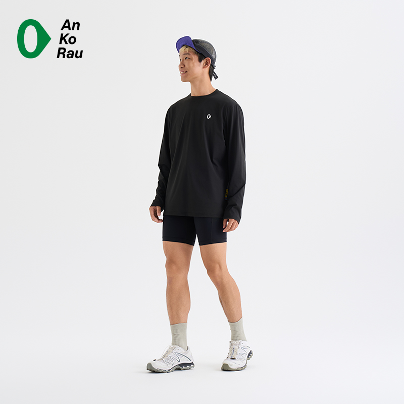 Can I Stop 男跑步越野跑速干凉感三分短legging | AnKoRau安高若 - 图1