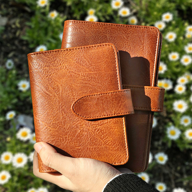 Mini travel watercolor paint diary set