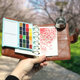 Travel watercolor loose-leaf notebook set