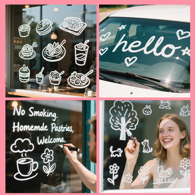 Thunder Tiger Erasable Chalk Marker White Marker