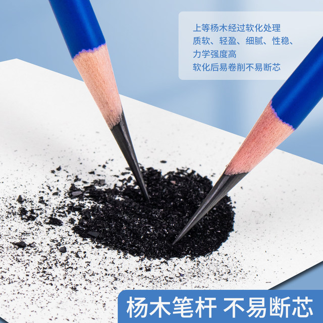 Picasso graphite sketch pencil 2b2h6b4b12 pieces