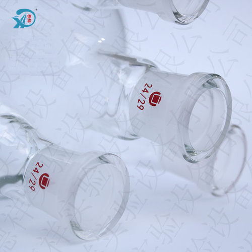 四口烧瓶高硼硅圆底反应瓶100/250/500/1000/2000/5000ml - 图1