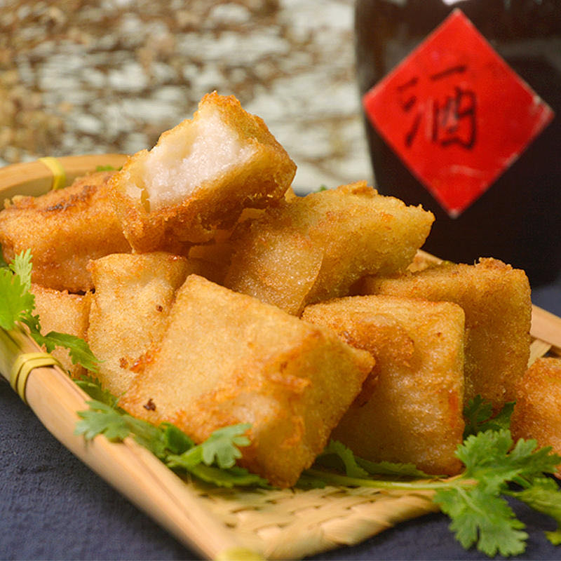 正宗安海菜果闽南特产泉州萝卜糕菜粿生制古早味2斤盒装简装特色-图0