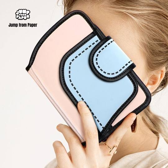 JumpFromPaper护照夹证件包保护套多功能卡包出国旅行便携夹JFP