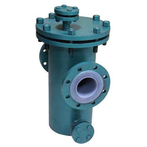 衬氟蓝式过滤器SRB-16C化工管道防腐法兰304滤网提篮式快开除污器 - 图3