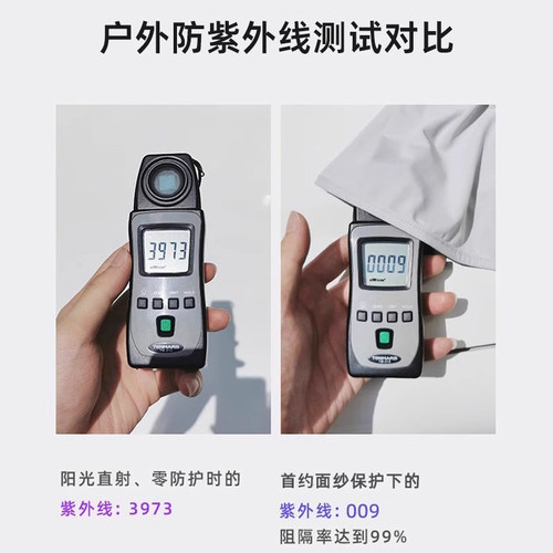冰丝防晒面罩男女全脸防紫外线脸基尼护颈遮脖子口罩面纱开车脸罩 - 图3