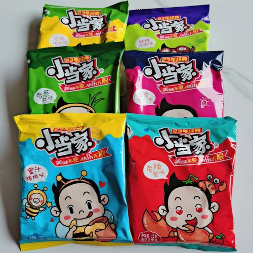 统一小当家干脆面干吃方便面非整箱捏碎面泡面好吃的小零食品20克 - 图1