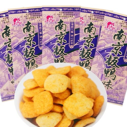 80后怀旧步步升南京板鸭特产小吃居家膨化童年小零食品解馋锅巴 - 图3