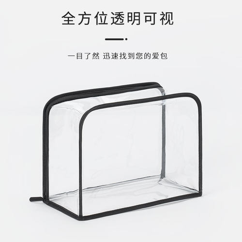 潮帛奢侈品专柜包包防尘袋透明防潮收纳整理袋神器保护套皮包立体 - 图3