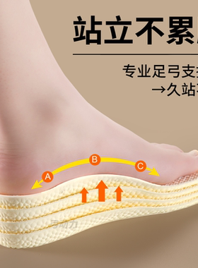 厨师鞋足弓支撑洞洞鞋软底防臭