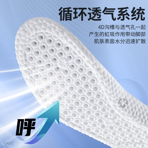 适用于耐克空军一号增高鞋垫nike小白鞋air低帮板鞋内增高垫男女 - 图2