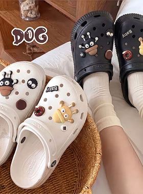 适用于卡骆驰crocs洞洞鞋女新款