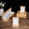 Wooden jewelry packaging box, bracelet, ring, pendant jewelry packaging, earring necklace, bamboo and wood jewelry box