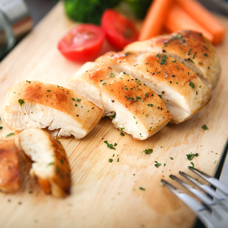 袋鼠先生[14包]低脂鸡胸肉即食沙拉 袋鼠先生鸡胸