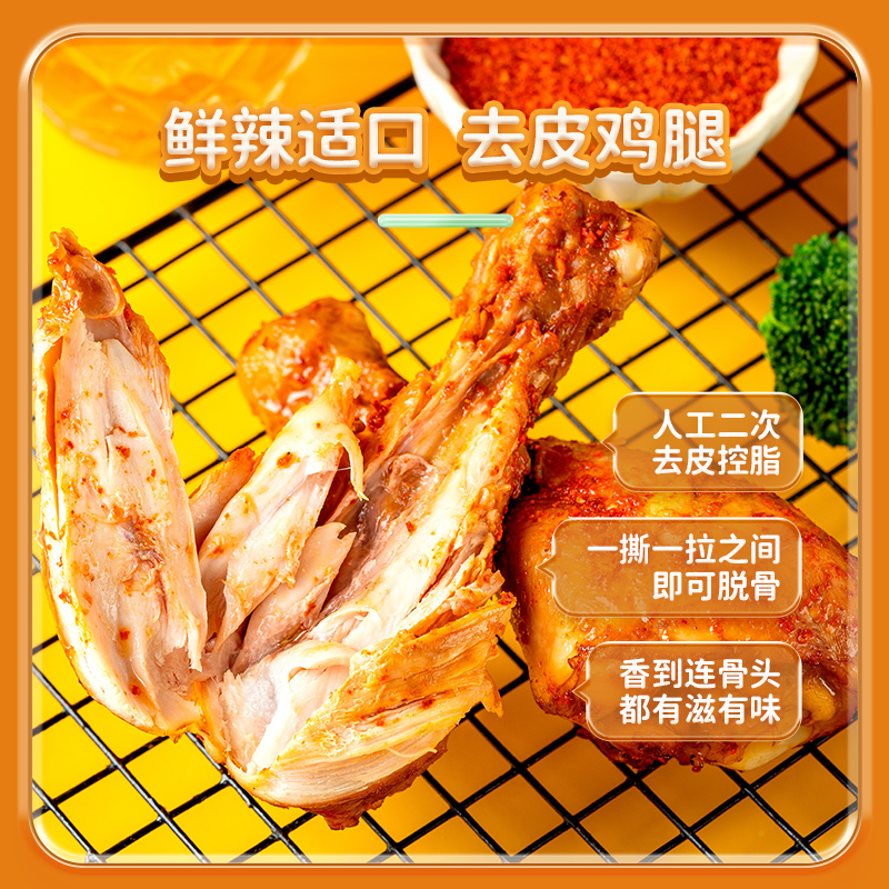 【嗨吃肉肉大礼包】袋鼠先生即食鸡胸肉去皮鸡腿鸡肉肠丸健身代餐-图1