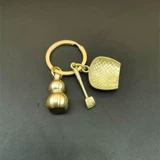 Латунный брелок, медное совок, подвеска, китайский гороскоп, на удачу