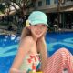 Mint Mambo Green Baseball Cap Women's Wide Brim Big Face Revealing Small 2025 New Korean Style Versatile Embroidered Peaked Cap