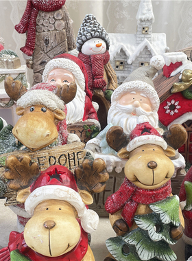 H.X美式氧化镁摆件圣诞系列