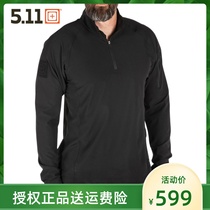 5 11 contender Long sleeve Tactical shirt 72512 outdoor sports upright collar hygroscopic perspiration 511 casual male coat